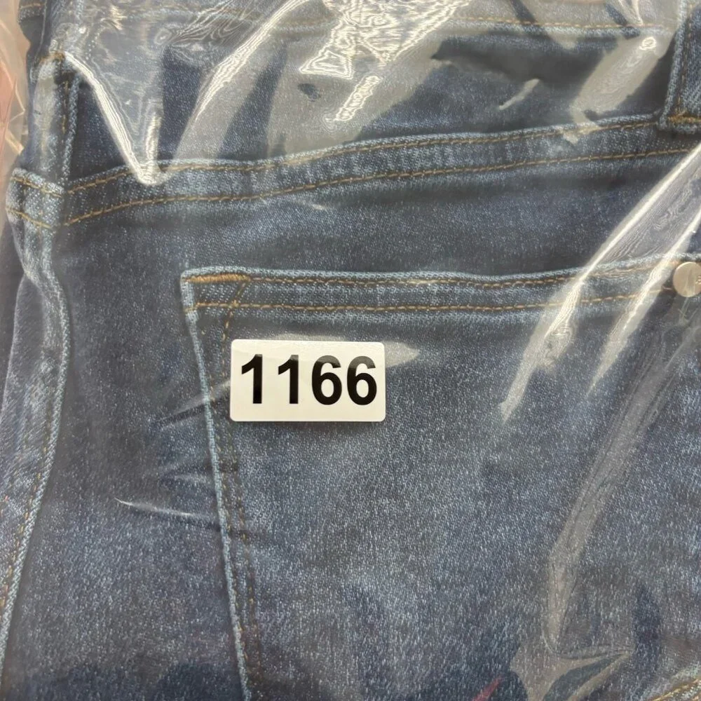 Judy Blue Slim Fit Jeans JB88704DK Dark Wash Raw Hem Women’s Size 3/26 - Picture 11 of 11